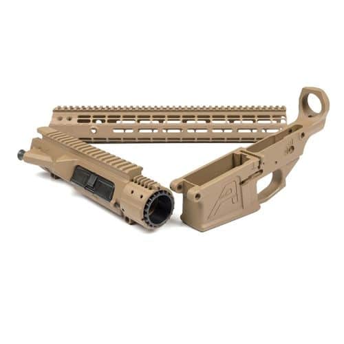 M5E1 Builder Set Lower Receiver Enhanced Upper Receiver 15" M-Lock Hand-Guard FDE M5E1 Builder Set Lower Receiver Enhanced Upper Receiver 15" M-Lock Hand-Guard FDE