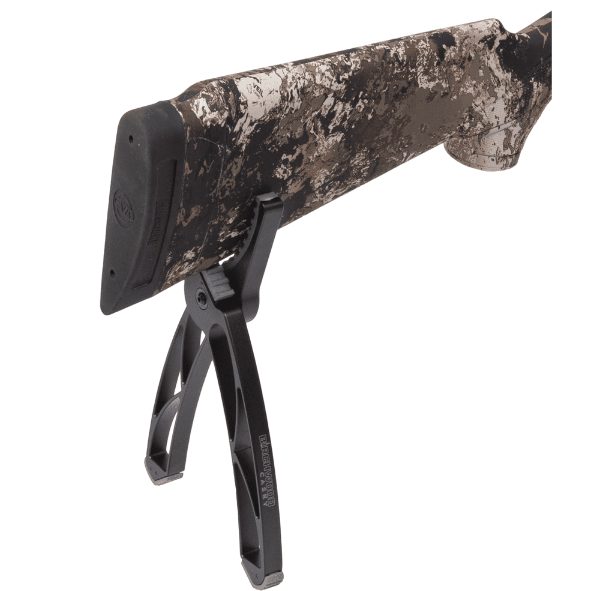 Birchwood Casey Rear Rifle Support, Black/Gray Aluminum 6 Positions Rifle - BC-RRS Birchwood Casey Rear Rifle Support, Black/Gray Aluminum 6 Positions Rifle - BC-RRS