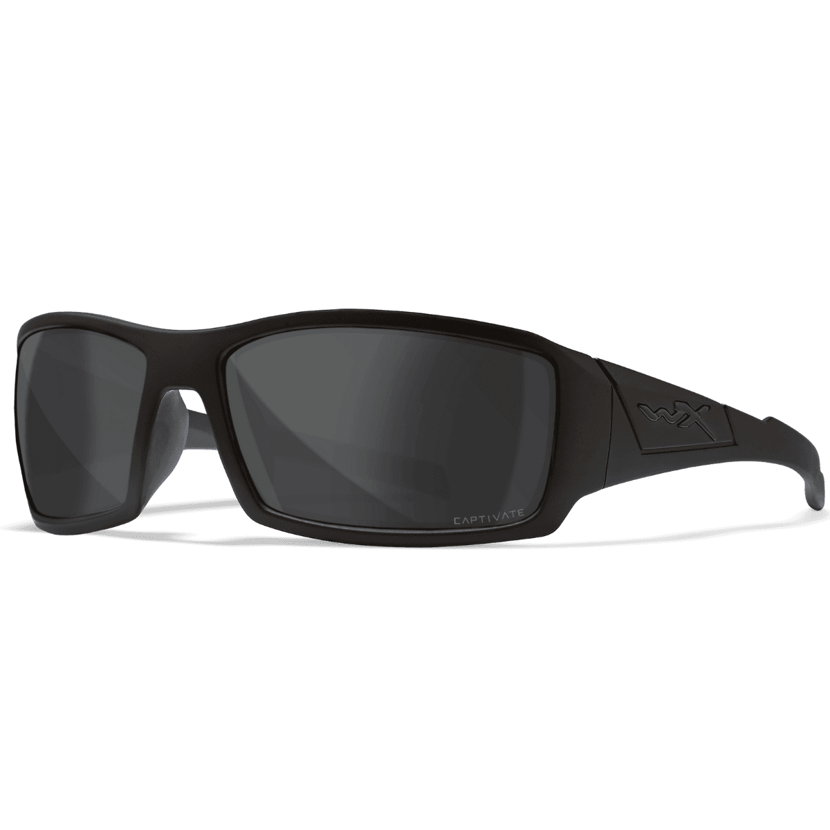 Wiley X Twisted Sunglasses, Gray Lens Polycarbonate Matte Black Frame Medium/Large - SSTWI18 Wiley X Twisted Sunglasses, Gray Lens Polycarbonate Matte Black Frame Medium/Large - SSTWI18