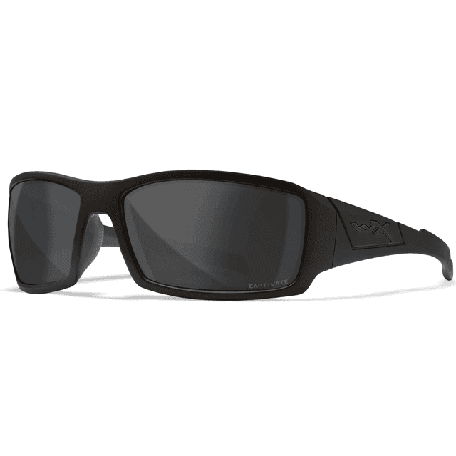 Wiley X Twisted Sunglasses, Gray Lens Polycarbonate Matte Black Frame Medium/Large - SSTWI18 Wiley X Twisted Sunglasses, Gray Lens Polycarbonate Matte Black Frame Medium/Large - SSTWI18