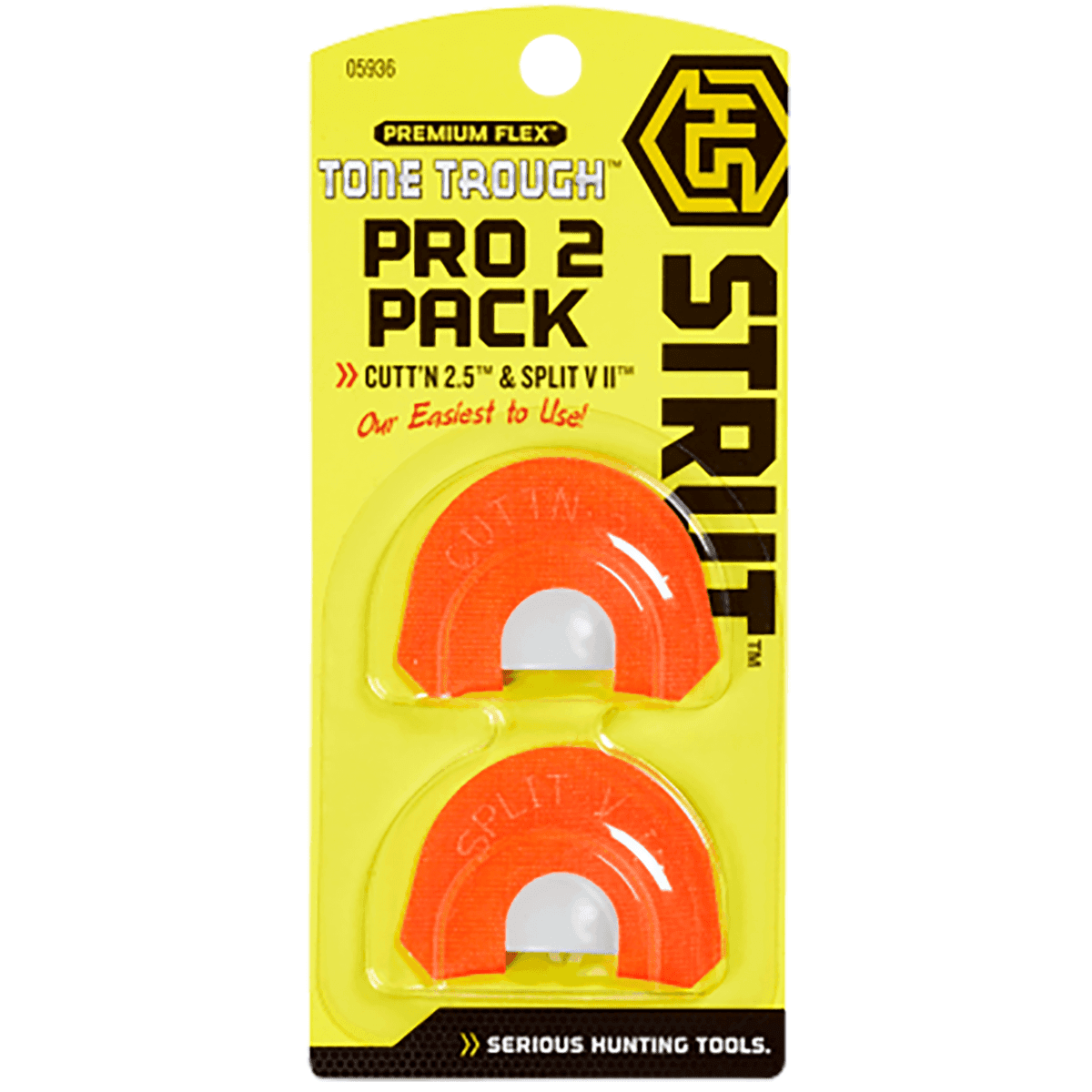 Hunters Specialties Tone Through Pro 2 Game Call, Turkey Sounds Orange 2 Pack - HSSTR05936 Hunters Specialties Tone Through Pro 2 Game Call, Turkey Sounds Orange 2 Pack - HSSTR05936