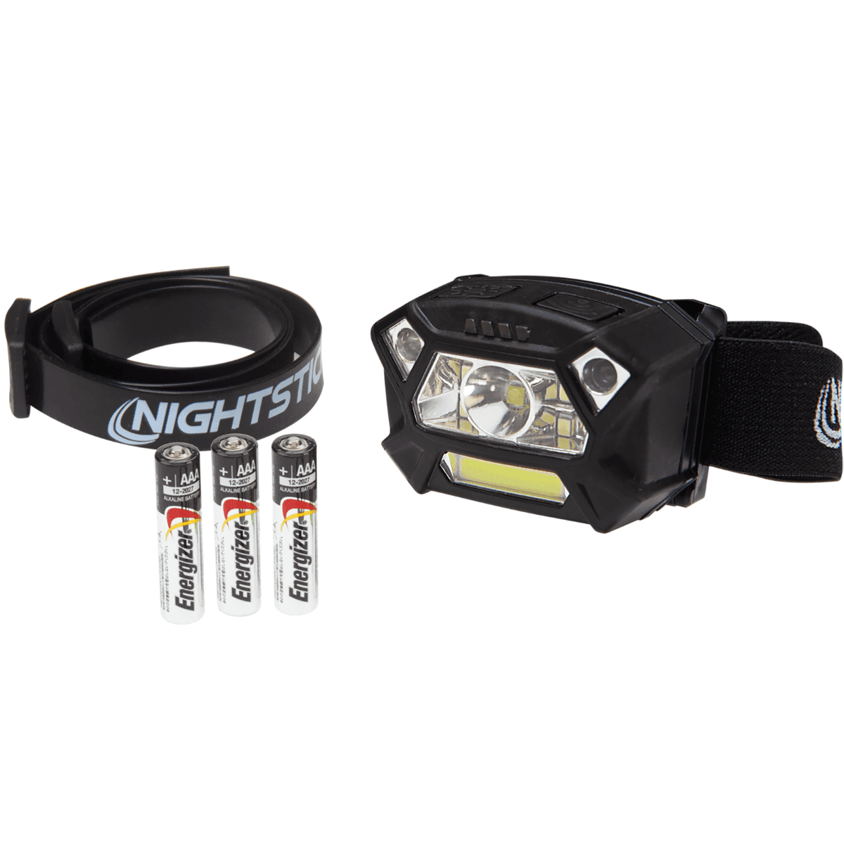Nightstick Dual-Light Headlamp, Black 320 Lumens Features Motion Activated Wake/Sleep Clip-On/Strap Water Resistant - NSP-4400B Nightstick Dual-Light Headlamp, Black 320 Lumens Features Motion Activated Wake/Sleep Clip-On/Strap Water Resistant - NSP-4400B
