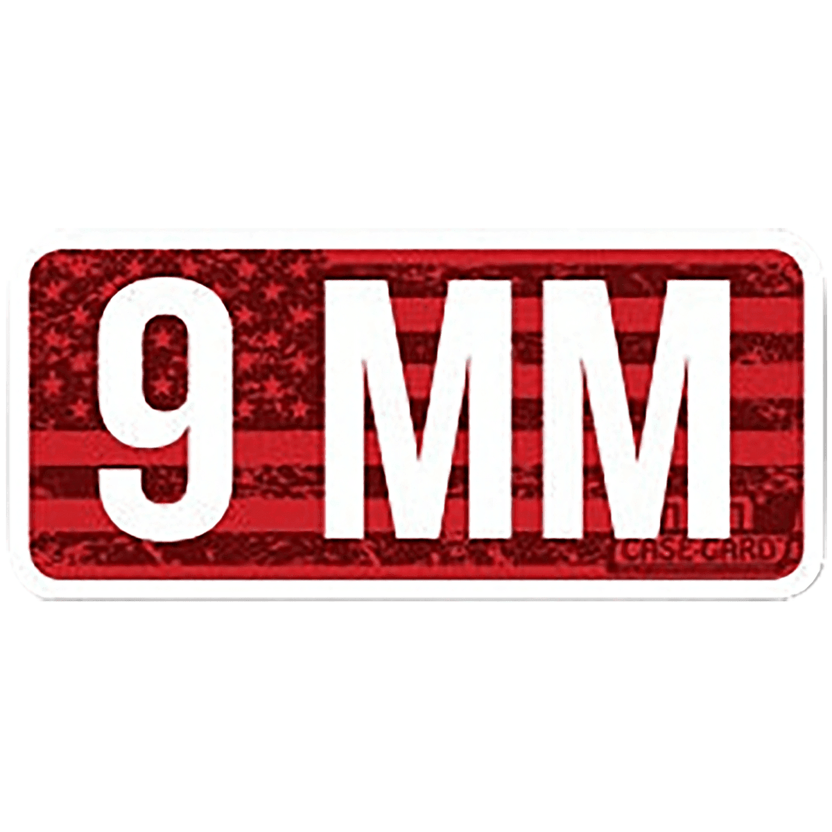 MTM Case-Gard Ammo Caliber Labels, 2.25" L x 1.08" W Red 9mm 8 Pack - CL9MM MTM Case-Gard Ammo Caliber Labels, 2.25" L x 1.08" W Red 9mm 8 Pack - CL9MM