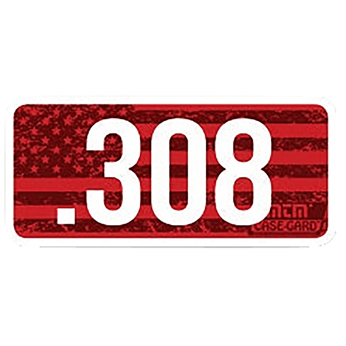 MTM Case-Gard Ammo Caliber Labels, 2.25" L x 1.08" W Red .308 8 Pack - CL308 MTM Case-Gard Ammo Caliber Labels, 2.25" L x 1.08" W Red .308 8 Pack - CL308