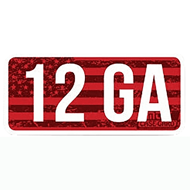 MTM Case-Gard Ammo Caliber Labels, 2.25" L x 1.08" W Red 12 Gauge 8 Pack - CL12GA MTM Case-Gard Ammo Caliber Labels, 2.25" L x 1.08" W Red 12 Gauge 8 Pack - CL12GA
