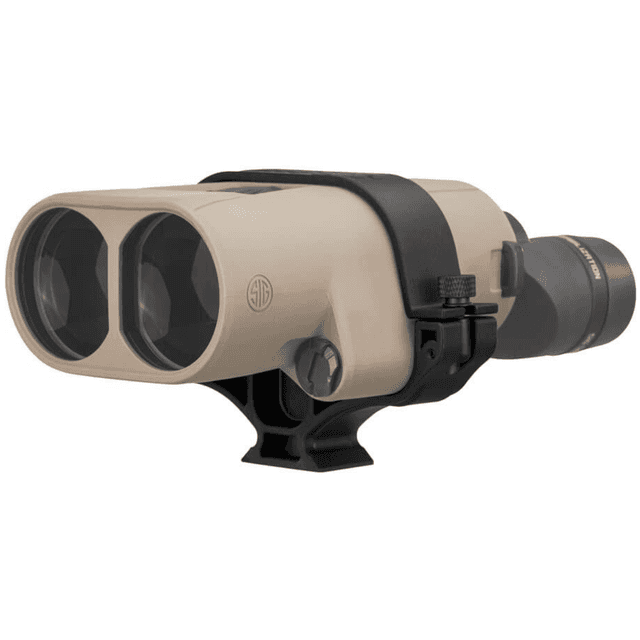 Sig Sauer Electro-Optics Zulu6 HDX Pro Binocular Adapter, 3.98" High Black Arca Swiss Mount - SOZ6B150 Sig Sauer Electro-Optics Zulu6 HDX Pro Binocular Adapter, 3.98" High Black Arca Swiss Mount - SOZ6B150