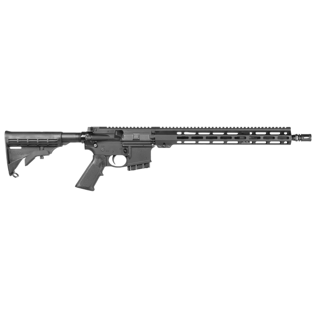 Smith & Wesson M&P15 Sport III CA Compliant Rifle, 16" Black Armornite Threaded Barrel Black Picatinny Rail Aluminum Receiver 6 Position Black Synthetic Stock Black Polymer Grip 10+1rd 223 Rem/5.56 NATO - 13955 Smith & Wesson M&P15 Sport III CA Compliant Rifle, 16" Black Armornite Threaded Barrel Black Picatinny Rail Aluminum Receiver 6 Position Black Synthetic Stock Black Polymer Grip 10+1rd 223 Rem/5.56 NATO - 13955