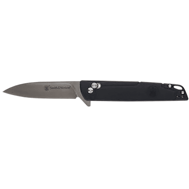 Smith & Wesson Knives Special Ops EDC Knife, 3.30" Folding Drop Point 8Cr13MoV SS Blade - 1223612 Smith & Wesson Knives Special Ops EDC Knife, 3.30" Folding Drop Point 8Cr13MoV SS Blade - 1223612