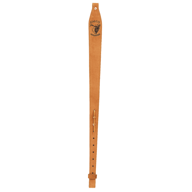 Galco RS9 Rifle Sling, Tan Leather 29"-42" OAL 2" Width - RS9RO Galco RS9 Rifle Sling, Tan Leather 29"-42" OAL 2" Width - RS9RO