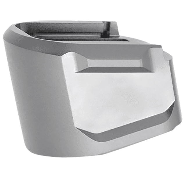 Tyrant CNC Magazine Extension, 5rd Grey Aluminum 9mm Fits Springfield Echelon - TDECHEMAGEX17GREY Tyrant CNC Magazine Extension, 5rd Grey Aluminum 9mm Fits Springfield Echelon - TDECHEMAGEX17GREY