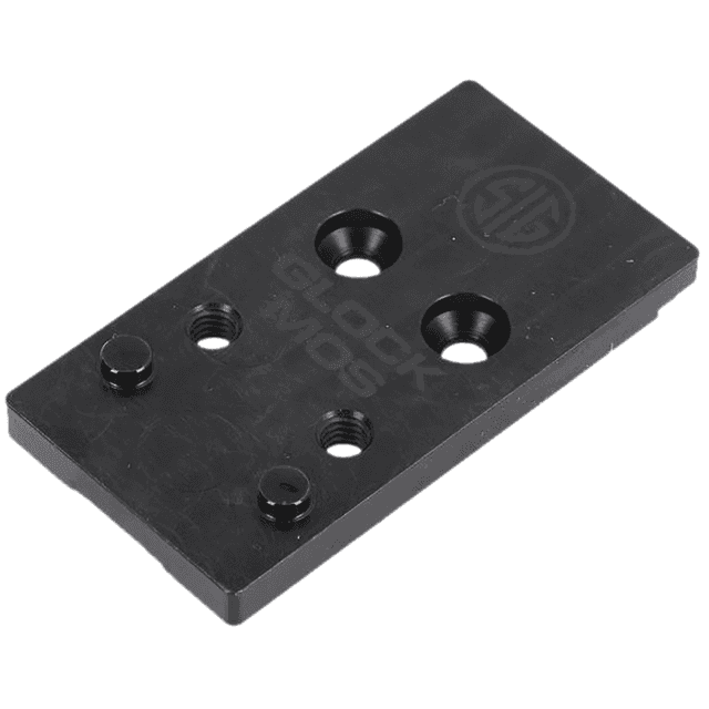 Sig Sauer Electro-Optics Romeo2 Adapter Plate, Black Glock MOS Handgun - SOR2M102 Sig Sauer Electro-Optics Romeo2 Adapter Plate, Black Glock MOS Handgun - SOR2M102