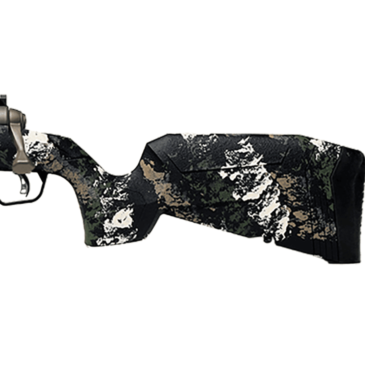 Savage Arms Axis 2 Pro Rifle, 20" Gun Metal Bronze Cerakote Spiral Fluted Threaded Barrel Gun Metal Bronze Cerakote Picatinny Rail Carbon Steel Receiver Fixed w/Pistol Grip Textured Forest SP Camo Synthetic Stock LH Full Size 4+1 7mm-08 Rem - 32366 Savage Arms Axis 2 Pro Rifle, 20" Gun Metal Bronze Cerakote Spiral Fluted Threaded Barrel Gun Metal Bronze Cerakote Picatinny Rail Carbon Steel Receiver Fixed w/Pistol Grip Textured Forest SP Camo Synthetic Stock LH Full Size 4+1 7mm-08 Rem - 32366