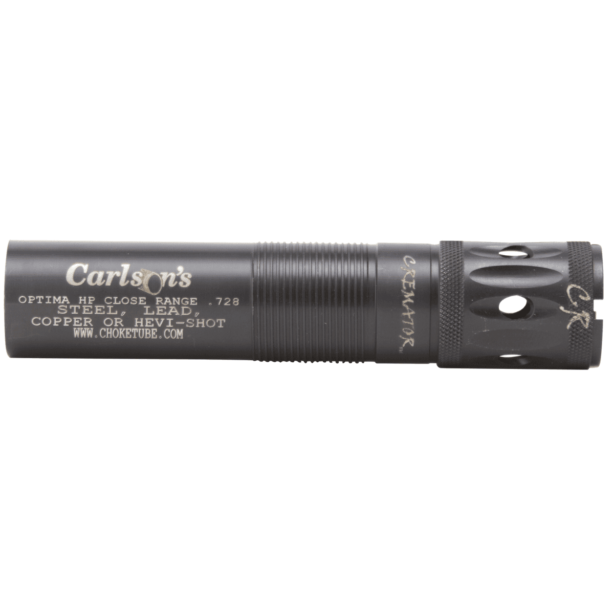 Carlson's Choke Tubes Cremator Choke Tube, Optima HP Close Range Ported Steel 3 Tubes Included Beretta 12 Gauge - 11563 Carlson's Choke Tubes Cremator Choke Tube, Optima HP Close Range Ported Steel 3 Tubes Included Beretta 12 Gauge - 11563
