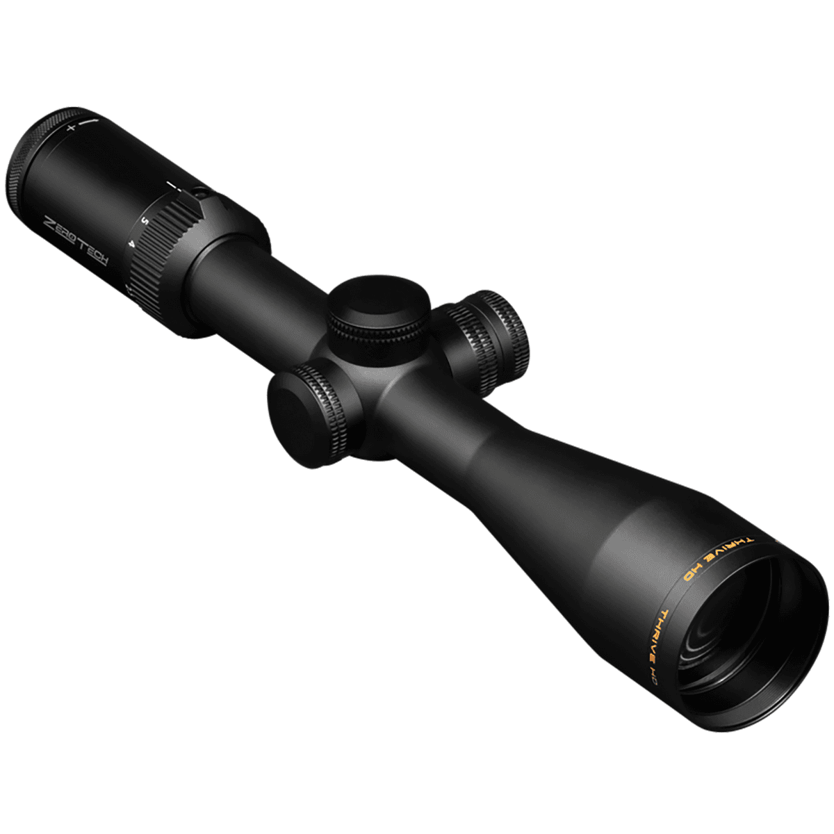 Zero Tech Optics Thrive HD Rifle Scope, Black 2.5-15x 50mm 30mm Tube Illuminated PHR II Reticle - TH2155P-IR Zero Tech Optics Thrive HD Rifle Scope, Black 2.5-15x 50mm 30mm Tube Illuminated PHR II Reticle - TH2155P-IR