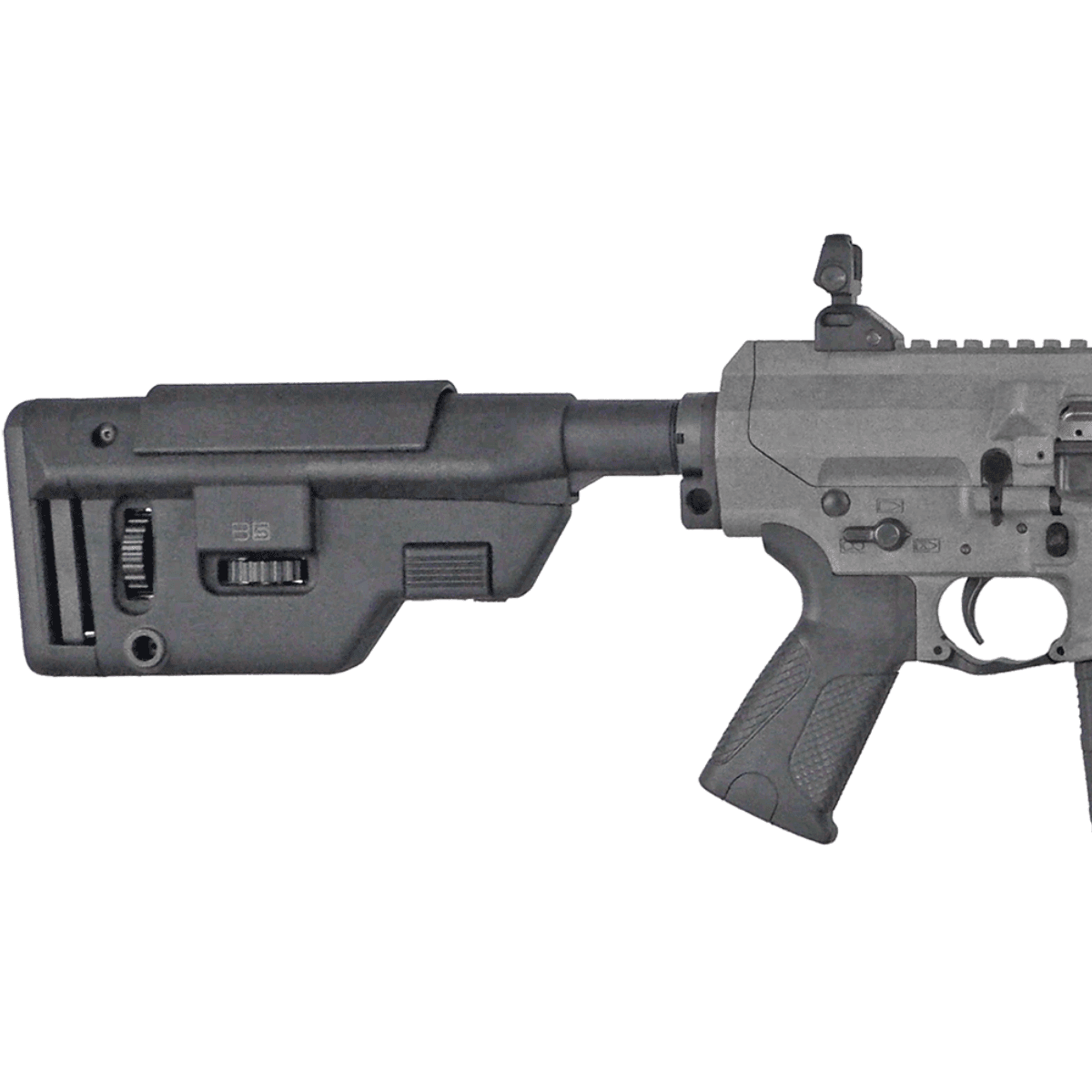 LWRC REPR MKII Rifle, 16" Barrel Geissele Trigger B5 Systems Precision Stock 5/8"x24 Thread Tungsten Gray - REPRMKIIR7TGF16SC LWRC REPR MKII Rifle, 16" Barrel Geissele Trigger B5 Systems Precision Stock 5/8"x24 Thread Tungsten Gray - REPRMKIIR7TGF16SC