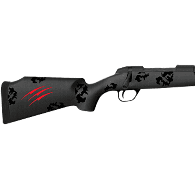 Fierce Firearms Carbon Rage Rifle, 20" Black Cerakote Carbon Fiber Barrel Black Cerakote Drilled & Tapped Stainless Steel Receiver Carbon Fiber Stock 3+1rd 7mm BC - FCRG7MMBC20BBO Fierce Firearms Carbon Rage Rifle, 20" Black Cerakote Carbon Fiber Barrel Black Cerakote Drilled & Tapped Stainless Steel Receiver Carbon Fiber Stock 3+1rd 7mm BC - FCRG7MMBC20BBO