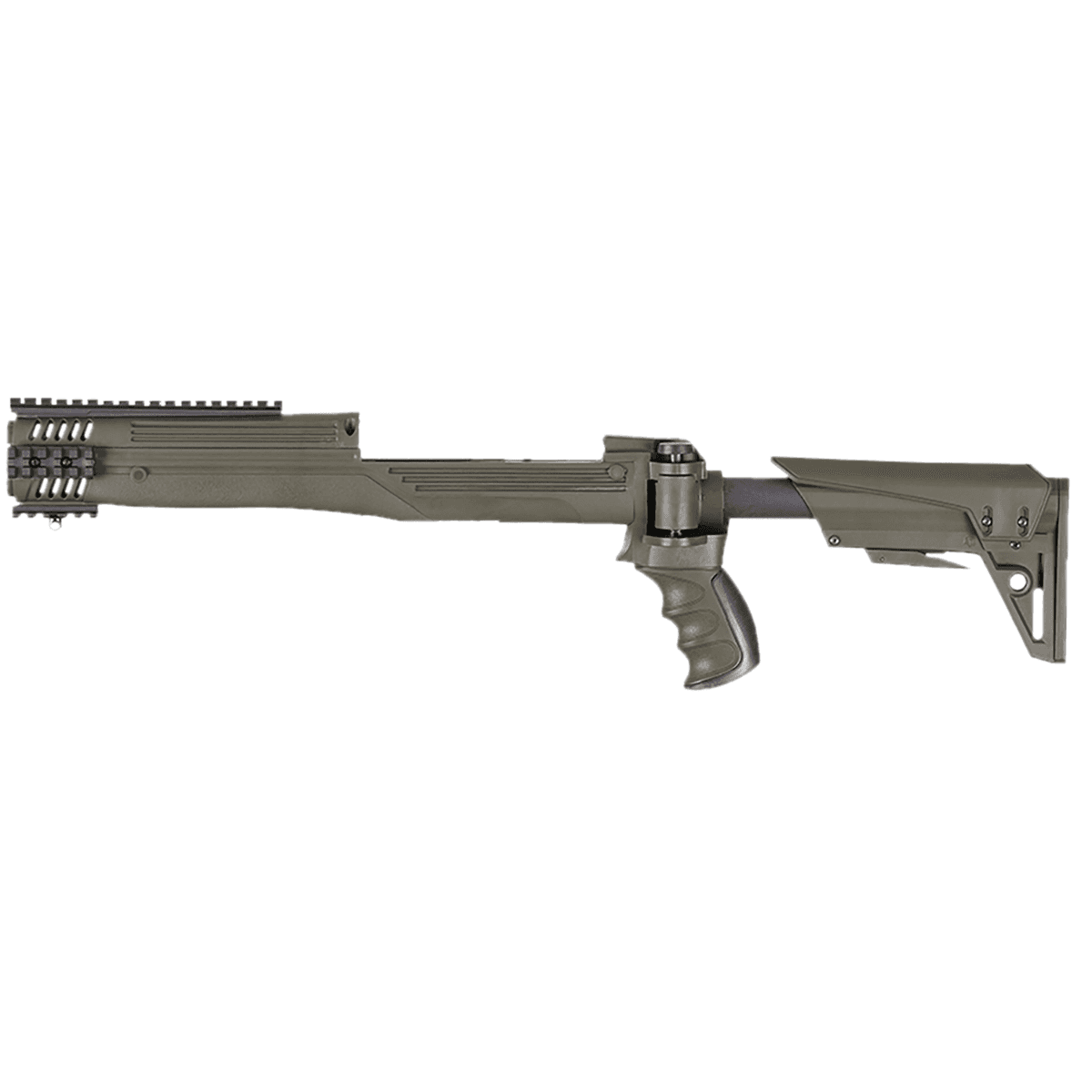 ATI Outdoors Strikeforce GEN2 Stock, 15.50" L Urban Combat Six-Position Adjustable Stock X1 Style Pistol Grip Fits Ruger Mini-14/30 - C2101210 ATI Outdoors Strikeforce GEN2 Stock, 15.50" L Urban Combat Six-Position Adjustable Stock X1 Style Pistol Grip Fits Ruger Mini-14/30 - C2101210