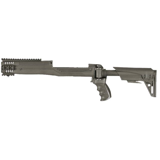 ATI Outdoors Strikeforce GEN2 Stock, 15.50" L Urban Combat Six-Position Adjustable Stock X1 Style Pistol Grip Fits Ruger Mini-14/30 - C2101210 ATI Outdoors Strikeforce GEN2 Stock, 15.50" L Urban Combat Six-Position Adjustable Stock X1 Style Pistol Grip Fits Ruger Mini-14/30 - C2101210