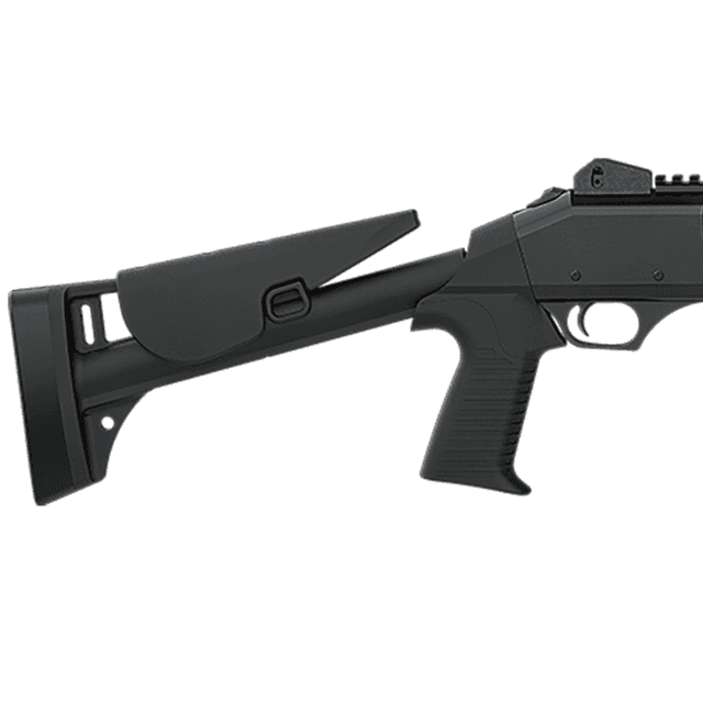 Dickinson LLC Tac-4 ST Shotgun, 18.50" Black Steel Barrel 3" Chamber Matte Black Picatinny Rail Receiver Adj Comb Synthetic Stock Black Polymer Grip Pump 5+1rd 12 Gauge - TAC4ST Dickinson LLC Tac-4 ST Shotgun, 18.50" Black Steel Barrel 3" Chamber Matte Black Picatinny Rail Receiver Adj Comb Synthetic Stock Black Polymer Grip Pump 5+1rd 12 Gauge - TAC4ST