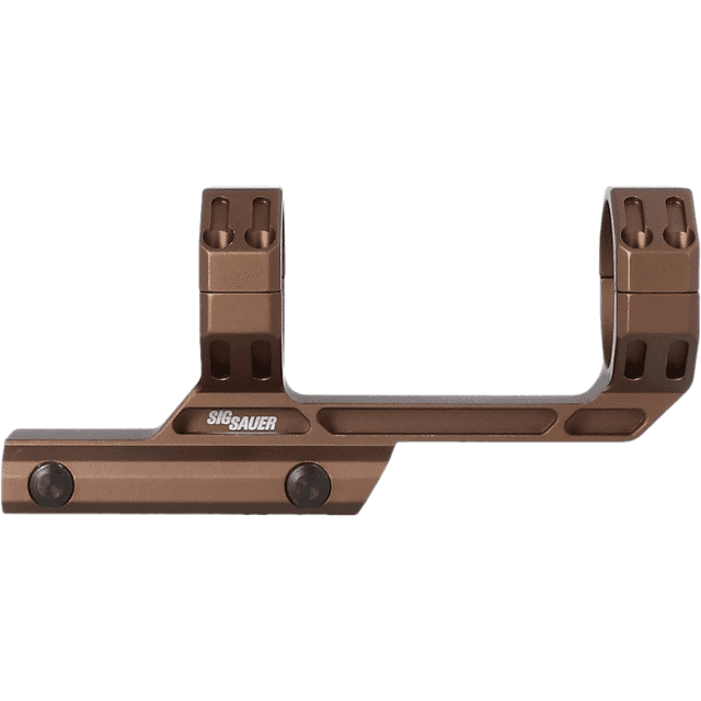 Sig Sauer Electro-Optics Alpha MSR Scope Mount, Coyote Brown Aluminum 30mm Tube Picatinny Rail Mount - SOA20016 Sig Sauer Electro-Optics Alpha MSR Scope Mount, Coyote Brown Aluminum 30mm Tube Picatinny Rail Mount - SOA20016