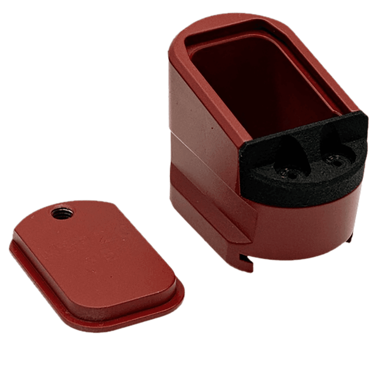 Shield Arms Magazine Extension, Red Anodized Aluminum 5rd Compatible w/ Shield Arms M&P 2.0 - MPME5RED Shield Arms Magazine Extension, Red Anodized Aluminum 5rd Compatible w/ Shield Arms M&P 2.0 - MPME5RED