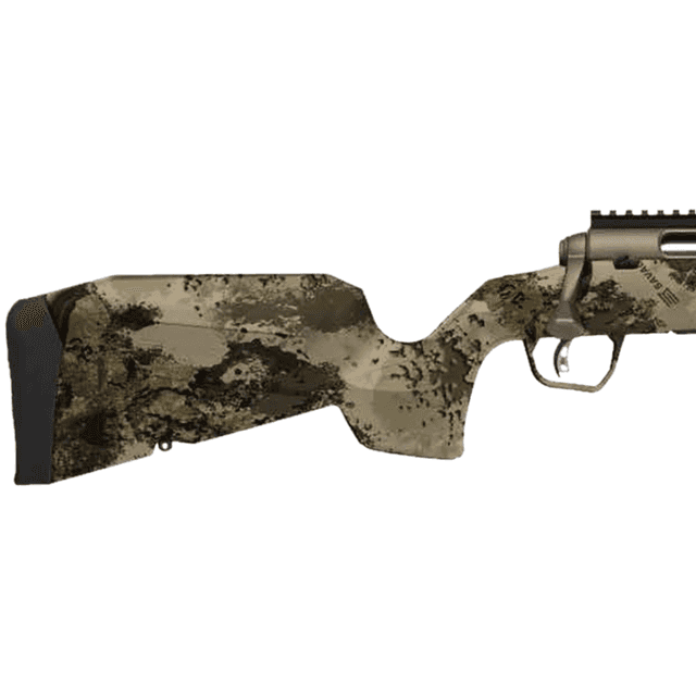 Savage Arms Axis 2 Pro Rifle, 20" Gun Metal Bronze Cerakote Threaded Barrel Gun Metal Bronze Cerakote Picatinny Rail Carbon Steel Receiver Fixed w/Pistol Grip Western Camo Synthetic Stock Right Hand Compact 4+1rd 6mm ARC - 32393 Savage Arms Axis 2 Pro Rifle, 20" Gun Metal Bronze Cerakote Threaded Barrel Gun Metal Bronze Cerakote Picatinny Rail Carbon Steel Receiver Fixed w/Pistol Grip Western Camo Synthetic Stock Right Hand Compact 4+1rd 6mm ARC - 32393