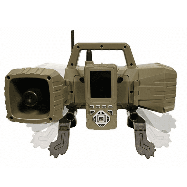 Primos Double Take Electronic Game Caller, 200 Yard Remote Control Built-In Retractable Legs Multi-Directional Speakers - Primos Double Take Electronic Game Caller, 200 Yard Remote Control Built-In Retractable Legs Multi-Directional Speakers -