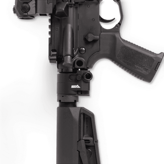 Sylvan Arms Gen4 Folding Stock Adaptor, Black Right Hand Includes .625 Aluminum Bolt Extension / Castle Nut Wrench Compatible w/ 223 / 5.56 / 308 / Most 9mm - ARH400-R Sylvan Arms Gen4 Folding Stock Adaptor, Black Right Hand Includes .625 Aluminum Bolt Extension / Castle Nut Wrench Compatible w/ 223 / 5.56 / 308 / Most 9mm - ARH400-R