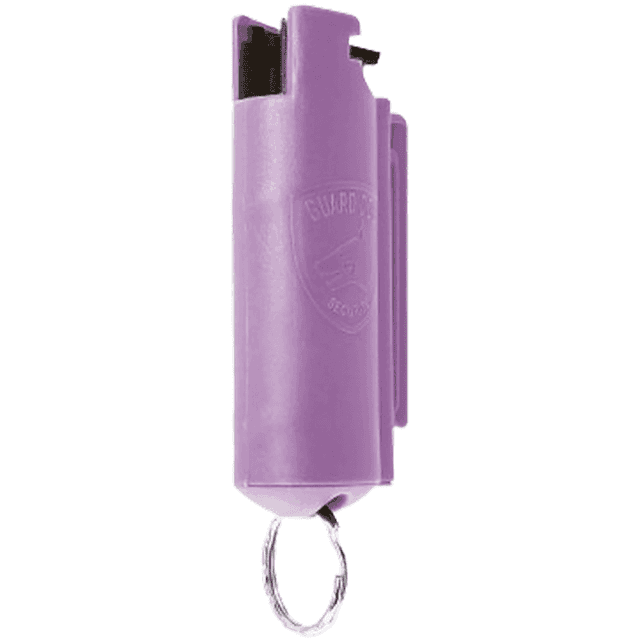 SKYLINE USA INC Quick Action Pepper Spray, Lilac Red Pepper 16 ft Includes Belt Clip/Keychain - PSGDQALC SKYLINE USA INC Quick Action Pepper Spray, Lilac Red Pepper 16 ft Includes Belt Clip/Keychain - PSGDQALC