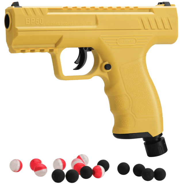 Beeman BP50 Project Launcher Air Pistol, Combo Yellow CO2 .50 Caliber - 6055 Beeman BP50 Project Launcher Air Pistol, Combo Yellow CO2 .50 Caliber - 6055