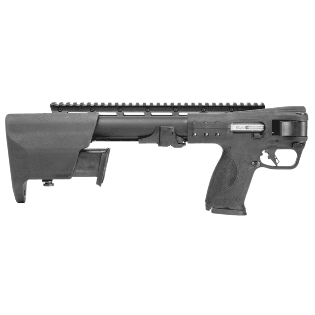 Smith & Wesson M&P FPC Rifle, 16.25" Black Oxide Steel Threaded Barrel Black Anodized Picatinny Rail Aluminum Receiver M-LOK Handguard Side Folding w/Mag Storage Black Polymer Stock Interchangeable Palmswell Inserts Grip 10+1 10mm Auto - 14168 Smith & Wesson M&P FPC Rifle, 16.25" Black Oxide Steel Threaded Barrel Black Anodized Picatinny Rail Aluminum Receiver M-LOK Handguard Side Folding w/Mag Storage Black Polymer Stock Interchangeable Palmswell Inserts Grip 10+1 10mm Auto - 14168