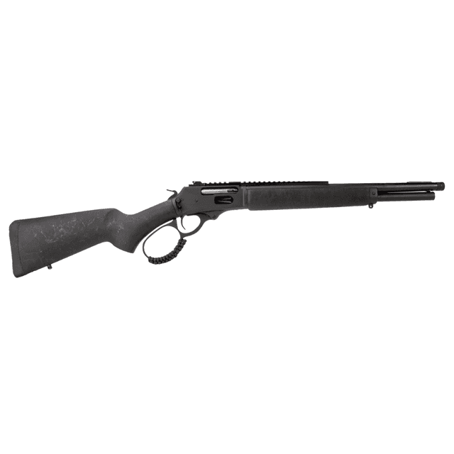 Rossi R95 Trapper Rifle, 16.50" Black Oxide Threaded Barrel Black Oxide Picatinny Rail Alloy Steel Receiver Fixed Black Polymer Stock 8+1rd 45 Colt - 950045161TB Rossi R95 Trapper Rifle, 16.50" Black Oxide Threaded Barrel Black Oxide Picatinny Rail Alloy Steel Receiver Fixed Black Polymer Stock 8+1rd 45 Colt - 950045161TB