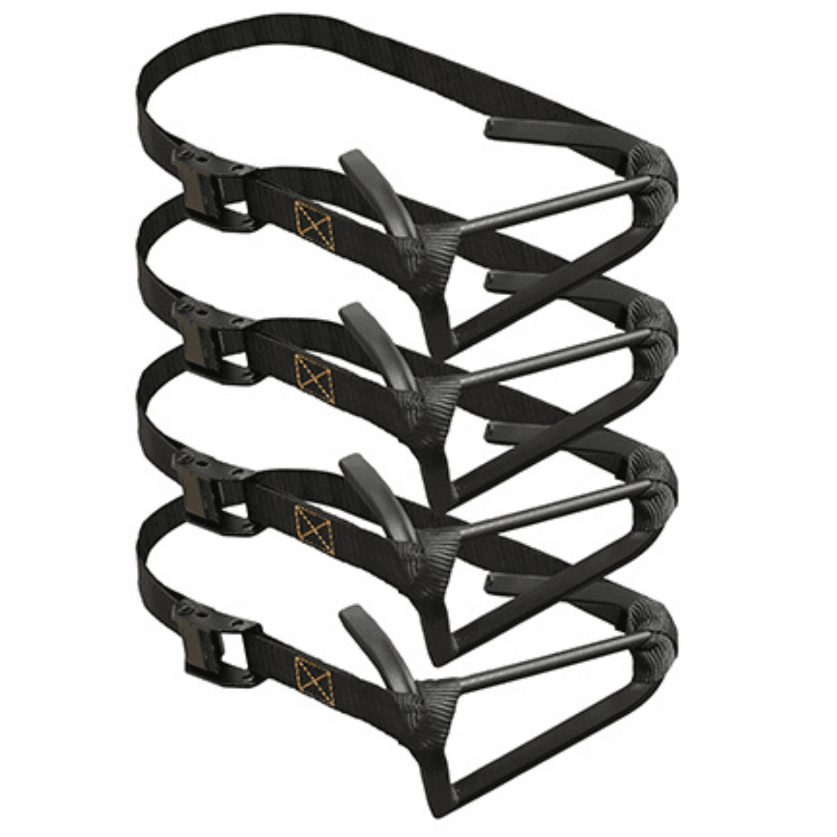 Muddy Micro Stagger Step, Black Steel Nylon 4 Pack - MUDMSS4PK Muddy Micro Stagger Step, Black Steel Nylon 4 Pack - MUDMSS4PK