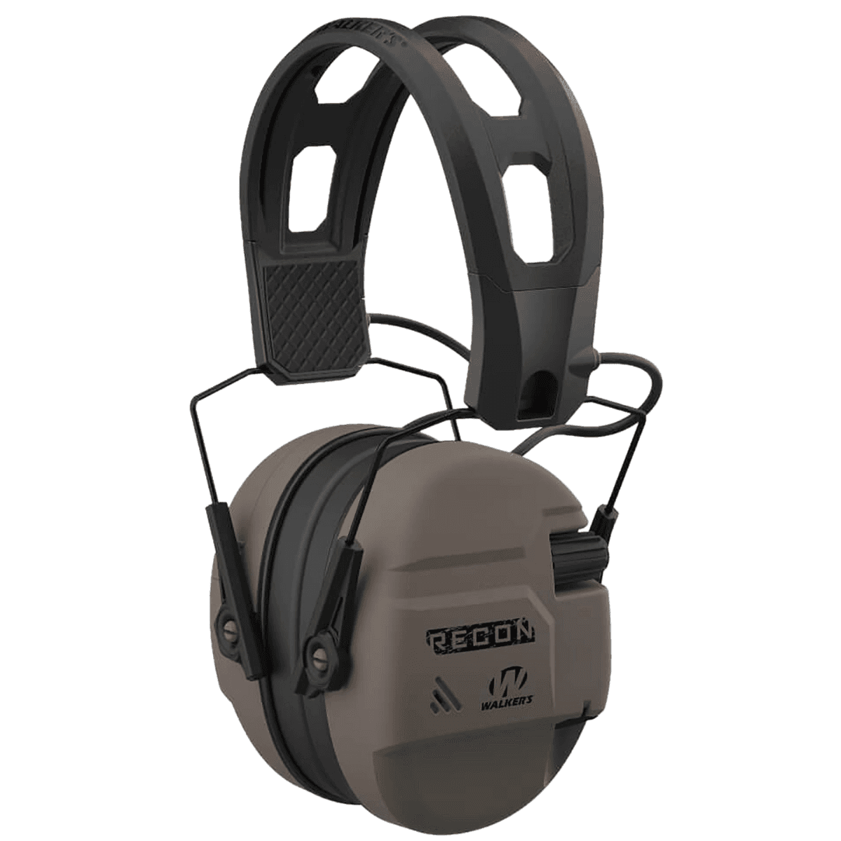 Walker's Recon Digital Ear Muff, Over the Head 26 dB AAA Flat Dark Earth - GWPRECM-FDE Walker's Recon Digital Ear Muff, Over the Head 26 dB AAA Flat Dark Earth - GWPRECM-FDE