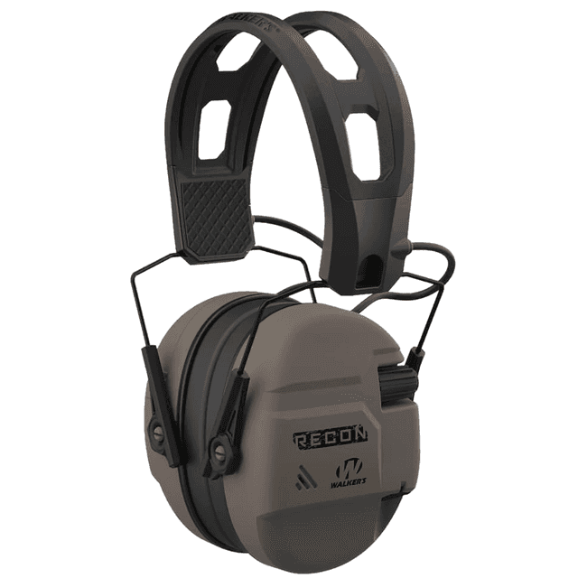 Walker's Recon Digital Ear Muff, Over the Head 26 dB AAA Flat Dark Earth - GWPRECM-FDE Walker's Recon Digital Ear Muff, Over the Head 26 dB AAA Flat Dark Earth - GWPRECM-FDE
