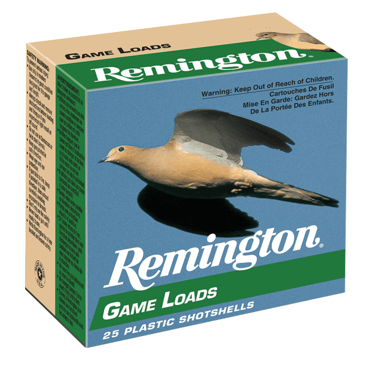 Remington Ammunition 20042 Game Load 20 Gauge 2.75" 7/8oz 7.5 Shot 25 Per Box Remington Ammunition 20042 Game Load 20 Gauge 2.75" 7/8oz 7.5 Shot 25 Per Box