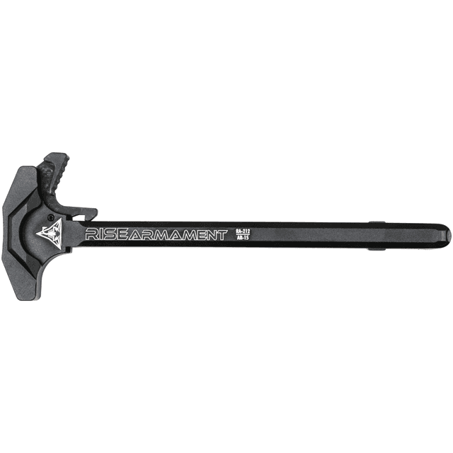 Rise Armament RA-212 Extended Charging Handle, Black Aluminum Corrosion Resistant for AR-15 - RA212DTOM Rise Armament RA-212 Extended Charging Handle, Black Aluminum Corrosion Resistant for AR-15 - RA212DTOM