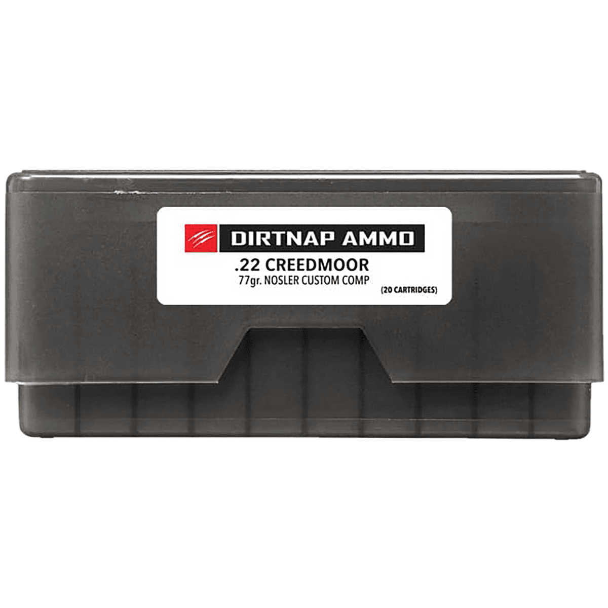 Fierce Firearms Dirtnap Rifle Cartridges, 77gr 20 Per Box/10 Case 22Creedmoor - DNP22CM77GR Fierce Firearms Dirtnap Rifle Cartridges, 77gr 20 Per Box/10 Case 22Creedmoor - DNP22CM77GR