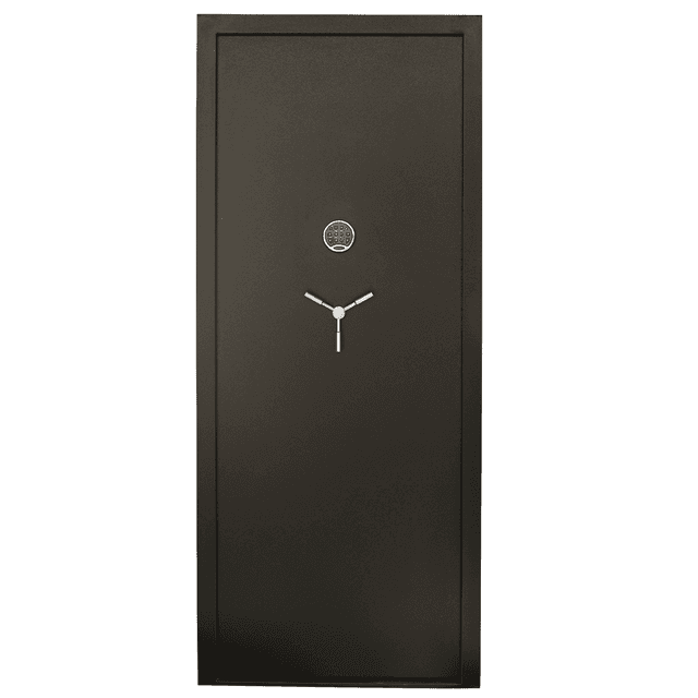 SnapSafe 75416 Vault Door In-Swing Black 12 Gauge Steel 32.80"W x 81"H Access Code/Key Entry SnapSafe 75416 Vault Door In-Swing Black 12 Gauge Steel 32.80"W x 81"H Access Code/Key Entry