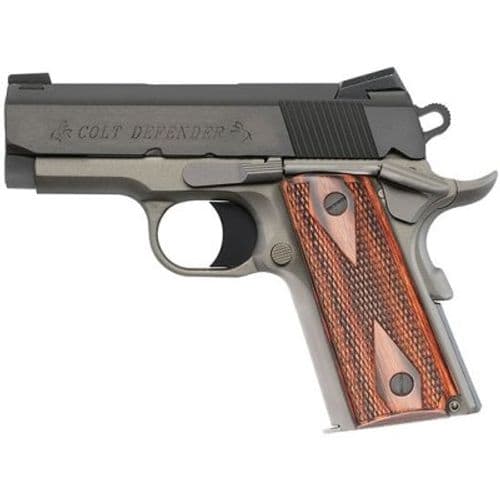 Colt 07000E Defender 45ACP 3" Barrel Two Tone SS Cerakote/Ion Bond Finish Colt 07000E Defender 45ACP 3" Barrel Two Tone SS Cerakote/Ion Bond Finish