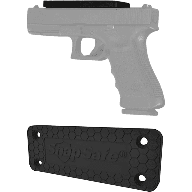 Hornady Magnetic Gun Mount, Black Metal Holds 43 lbs - 75912 Hornady Magnetic Gun Mount, Black Metal Holds 43 lbs - 75912