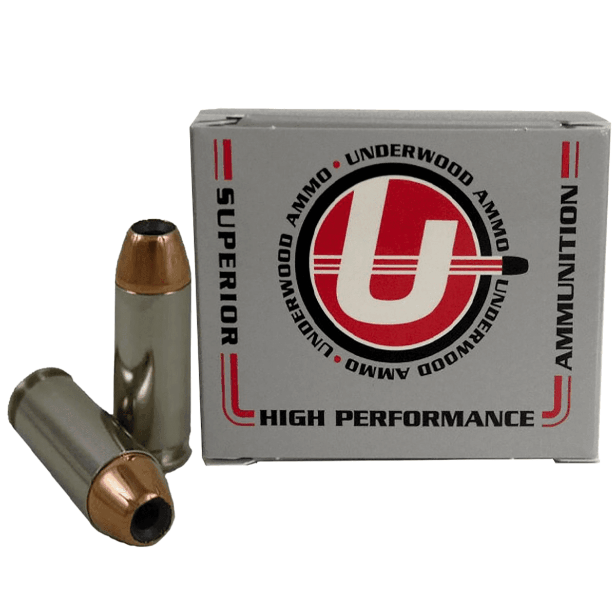 Underwood Ammo 135gr. Sporting Jacketed Hollow Point Hunting & Self Defense Ammo, 20 Per Box/10 Case 10mm Auto - 231 Underwood Ammo 135gr. Sporting Jacketed Hollow Point Hunting & Self Defense Ammo, 20 Per Box/10 Case 10mm Auto - 231