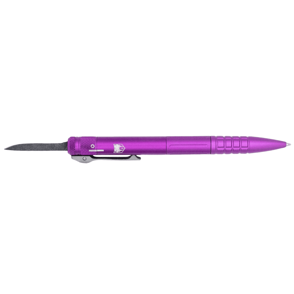 CobraTec Knives Gen II Tactical Pen, Purple Aluminum D2 Steel Blade Includes Pocket Clip - CNCOTFPPURGEN2 CobraTec Knives Gen II Tactical Pen, Purple Aluminum D2 Steel Blade Includes Pocket Clip - CNCOTFPPURGEN2