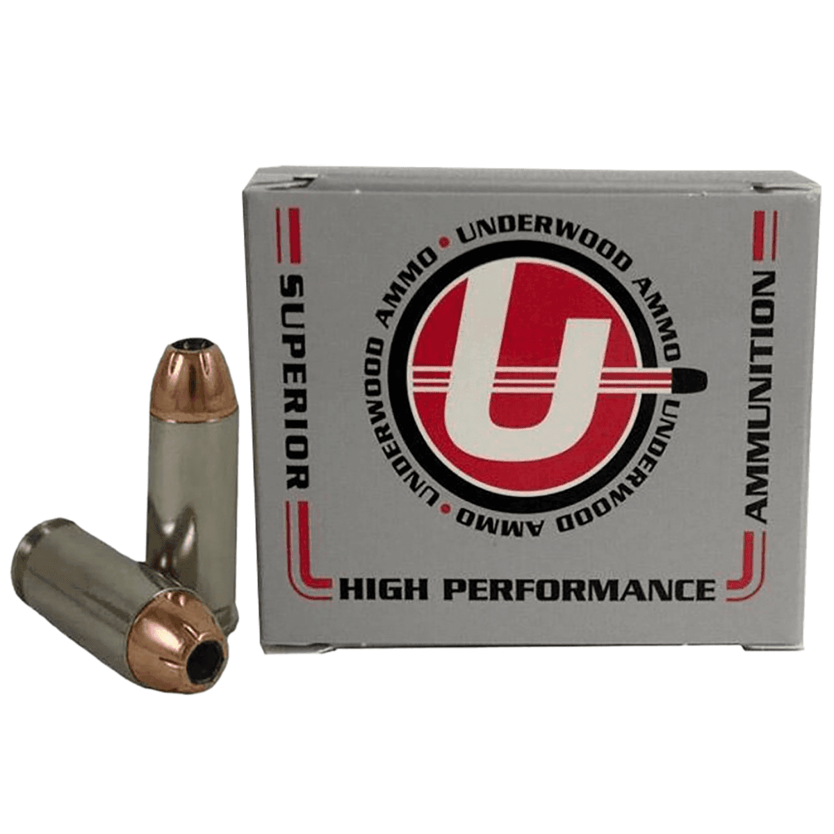 Underwood Ammo 155gr. eXtreme Terminal Performance (XTP) Jacketed Hollow Point Hunting & Self Defense Ammo, 20 Per Box/10 Case 10mm Auto - 232 Underwood Ammo 155gr. eXtreme Terminal Performance (XTP) Jacketed Hollow Point Hunting & Self Defense Ammo, 20 Per Box/10 Case 10mm Auto - 232
