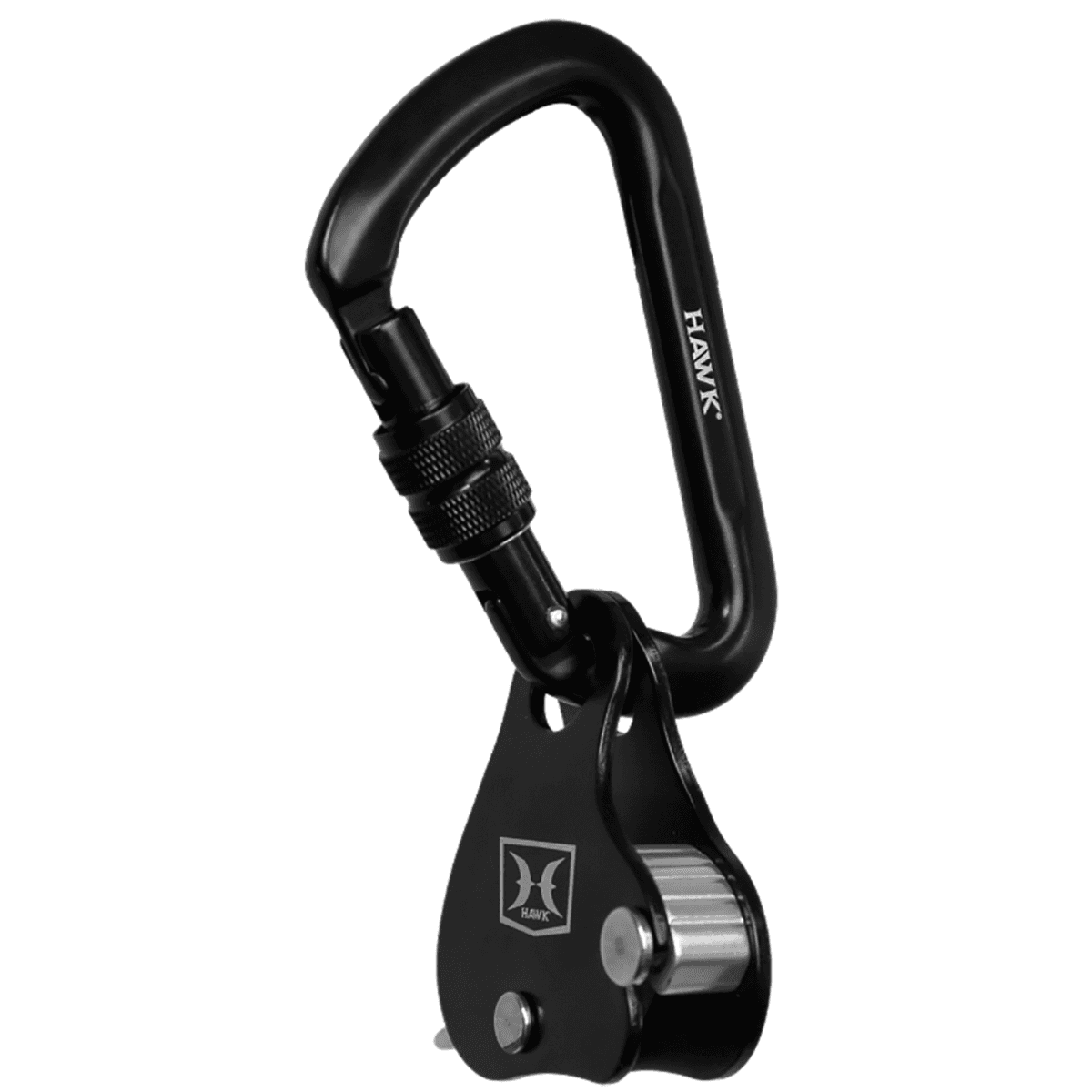 Hawk Ascender Combo, Black 7075 Aluminum Corrosion Resistant Includes Carabiner for Attachment - HWKASCDR Hawk Ascender Combo, Black 7075 Aluminum Corrosion Resistant Includes Carabiner for Attachment - HWKASCDR