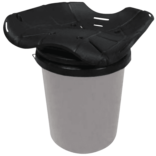 Hawk Ergo 360 Bucket Top Seat, Black Weather Resistant Includes Handle 300 lbs Capacity - HWK3052 Hawk Ergo 360 Bucket Top Seat, Black Weather Resistant Includes Handle 300 lbs Capacity - HWK3052