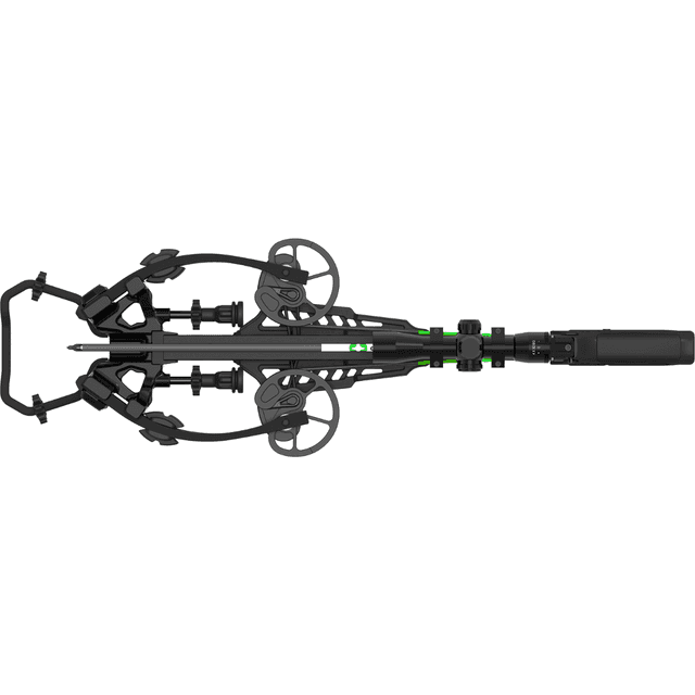 Centerpoint Sniper G4D Crossbow, 27.95" Long Adjustable 4 Position Buttstock Detachable Silent Crank w/ De-Cocking 4x32 mm Scope w/ Dual Illumination of Red and Green - C0020 Centerpoint Sniper G4D Crossbow, 27.95" Long Adjustable 4 Position Buttstock Detachable Silent Crank w/ De-Cocking 4x32 mm Scope w/ Dual Illumination of Red and Green - C0020