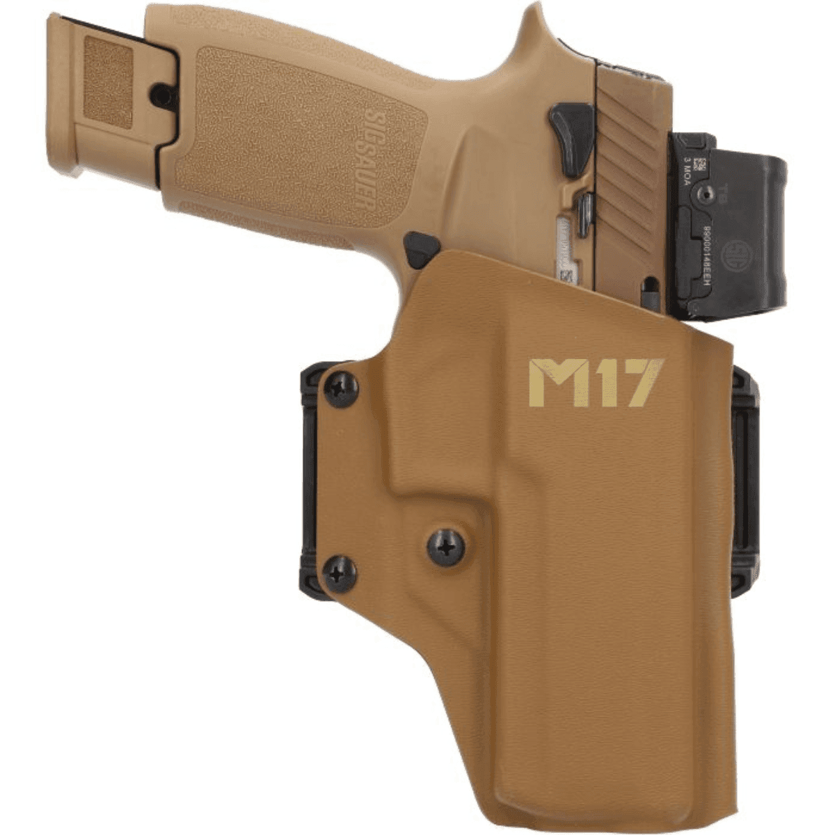Sig Sauer Blackpoint Tactical Holster, OWB Coyote Tan Composite Belt Loop Mount Right Hand Fits Sig P320 Full Size/P320-M17 - 8901239 Sig Sauer Blackpoint Tactical Holster, OWB Coyote Tan Composite Belt Loop Mount Right Hand Fits Sig P320 Full Size/P320-M17 - 8901239