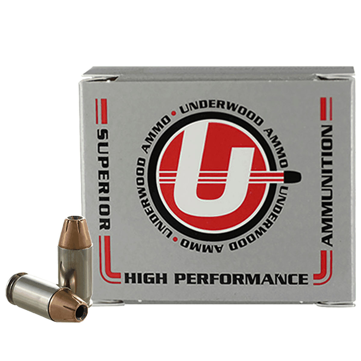 Underwood Ammo eXtreme Terminal Performance (XTP) Jacketed Hollow Point Ammo, +P 90gr Hunting & Self Defense 20 Per Box/10 Case 380ACP - 141 Underwood Ammo eXtreme Terminal Performance (XTP) Jacketed Hollow Point Ammo, +P 90gr Hunting & Self Defense 20 Per Box/10 Case 380ACP - 141
