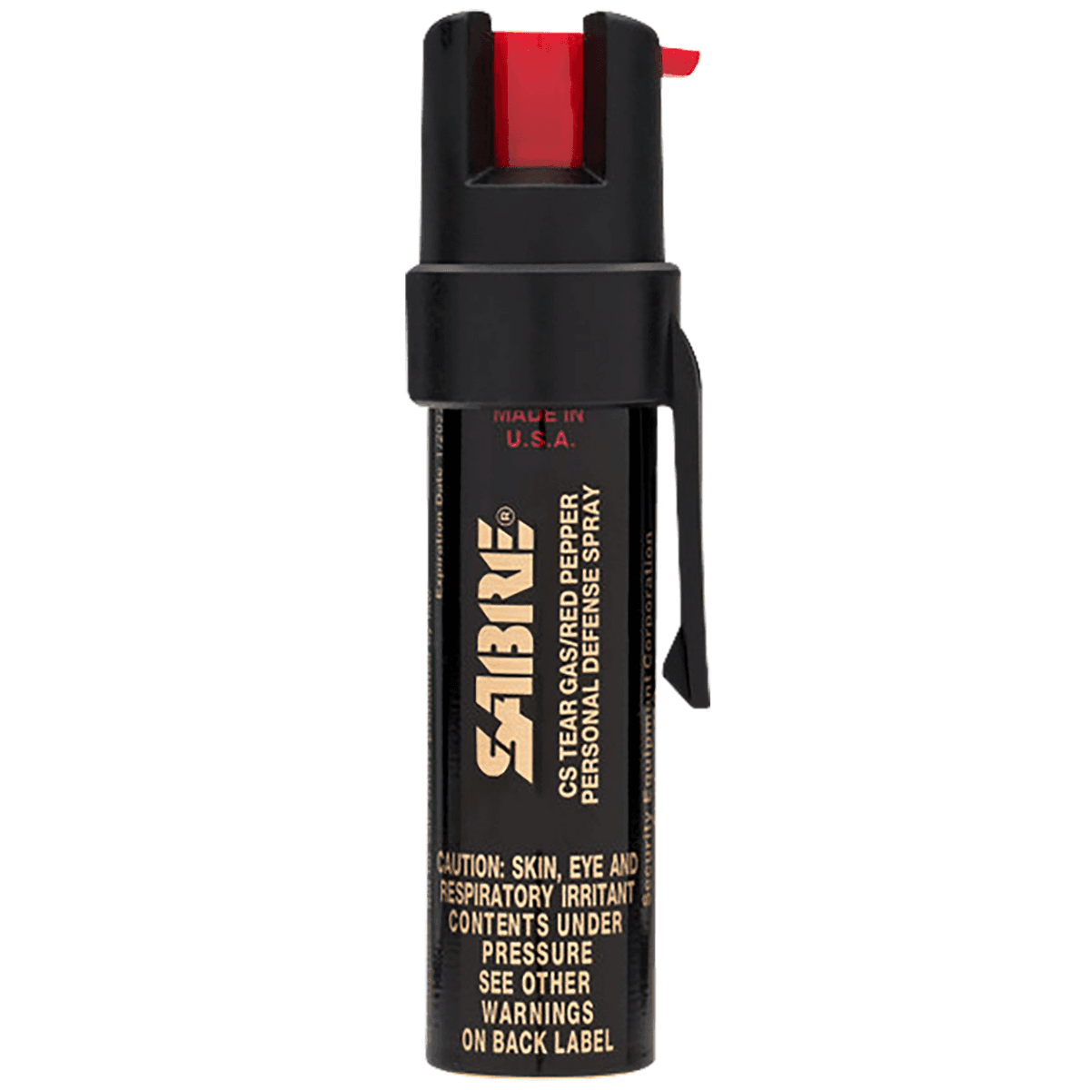 Sabre P22 Pocket Unit Pepper Spray, w/Clip Range 8-10 ft 0.75 oz - P22 Sabre P22 Pocket Unit Pepper Spray, w/Clip Range 8-10 ft 0.75 oz - P22